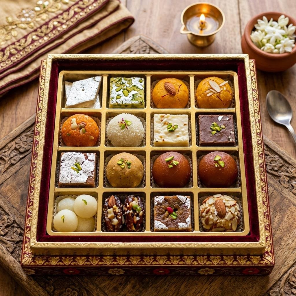 Mixed mithai box